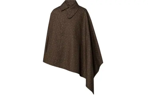 LOUIS VUITTON LV2 Collection SS22 Cloak Women's Brown