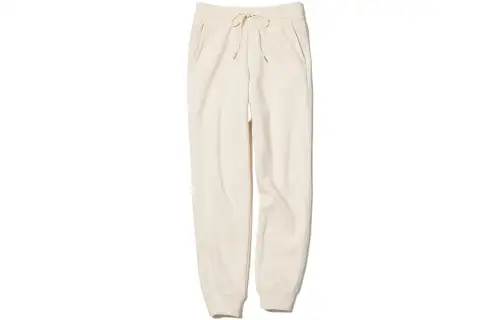 UNIQLO Knitted Sweatpants Women's White