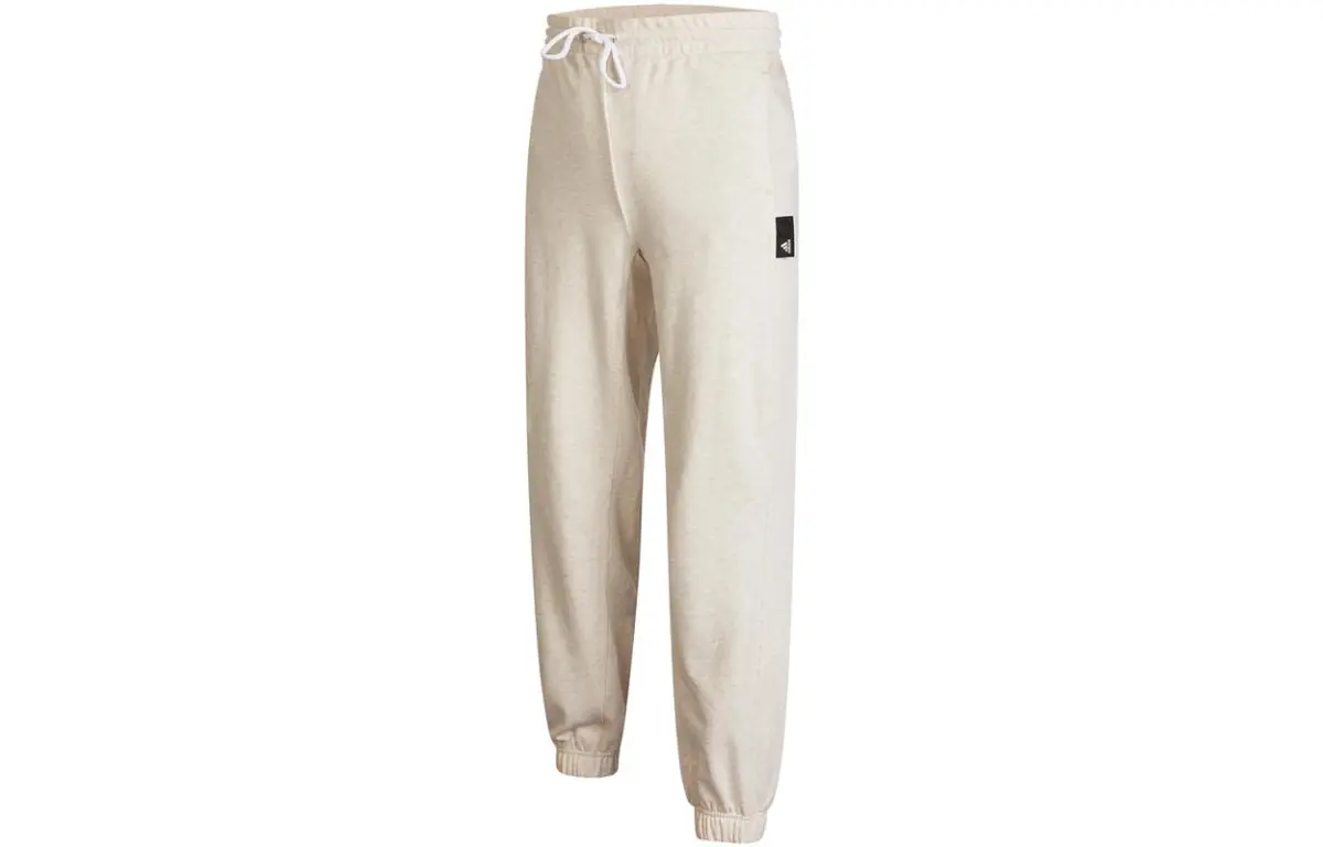 Adidas Casual Pants Women's White Moderate Cuffed Pants