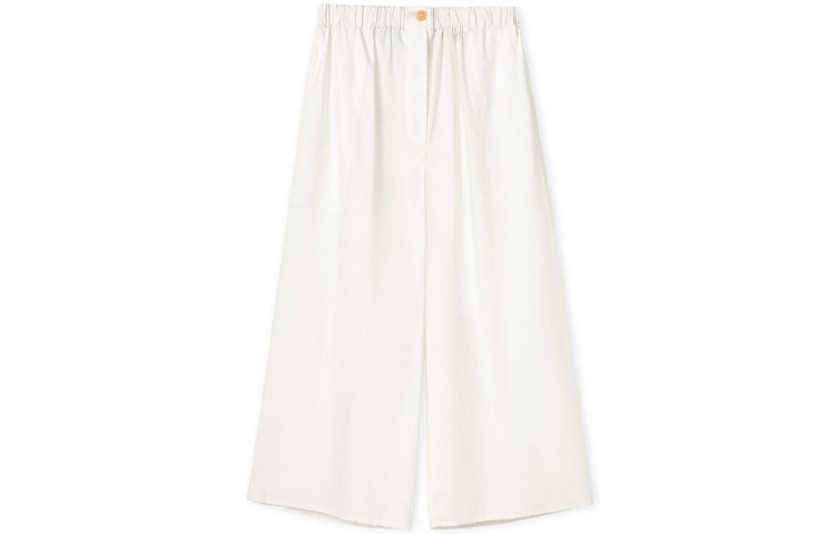 LOEWE Paula's Ibiza SS22 Casual Pants Women's White
