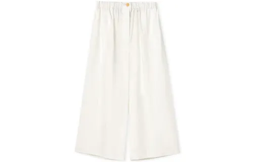 LOEWE Paula's Ibiza SS22 Casual Pants Women's White
