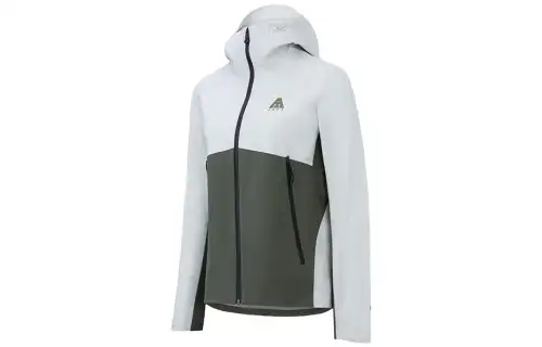 ANTA Variety Training Collection Windbreaker Jackets Women's Light Xī Green Hooded Moderate Single Layer