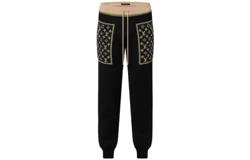 LOUIS VUITTON FW24 Sweatpants Women's Black