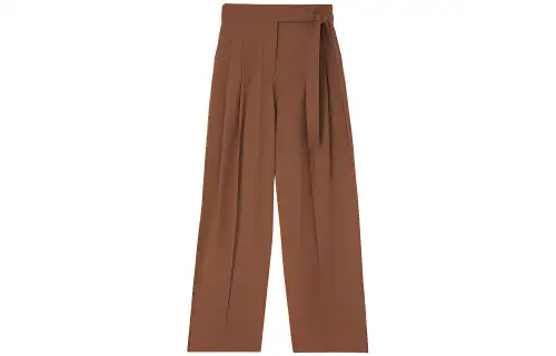Burberry Casual Pants Women's Warm Peach