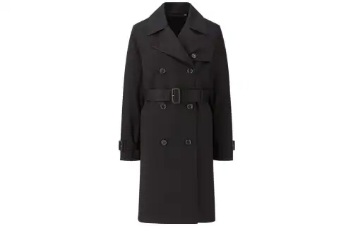UNIQLO Trench Coat Women's Black