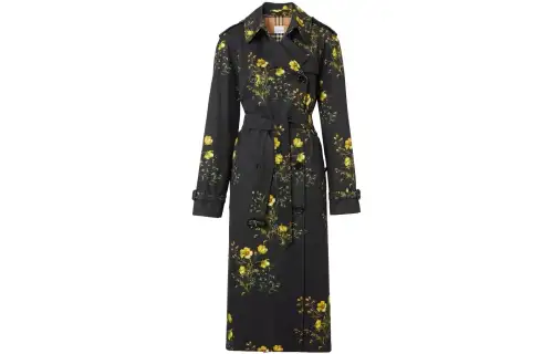 Burberry SS23 Trench Coat Women's Black