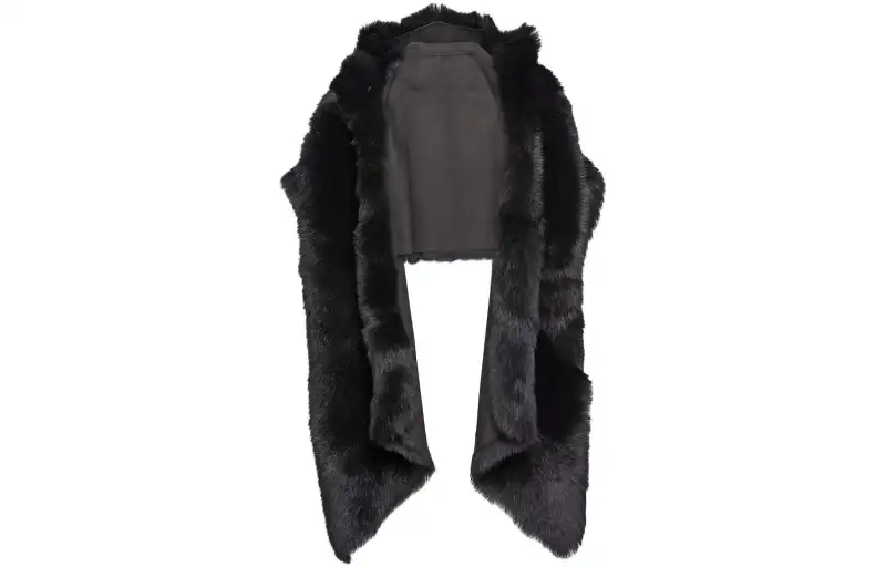 PRADA Furs Women's Black Hooded Moderate