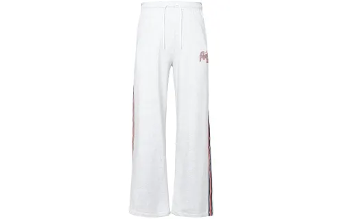 Jordan Paris Saint Germain, Collaboration, Retro Sports Side Stripes, Fleece Lined Knitted Sweatpants Women's White