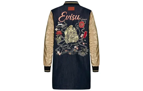 EVISU Baseball Jacket Women's Champagne Gold