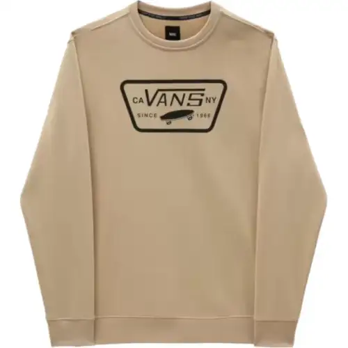 Vans Sweatshirts Women's Khaki Crew Neck Moderate