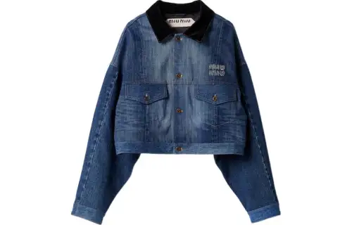 MIU MIU SS24 Denim Jacket Women's