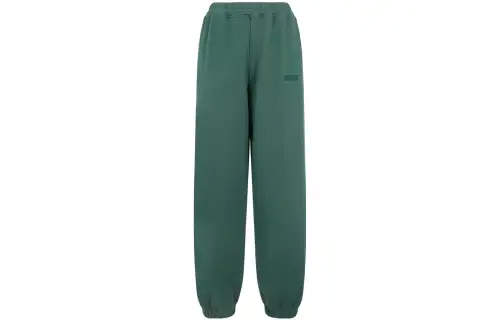 Vetements Knitted Sweatpants Women's Green Moderate