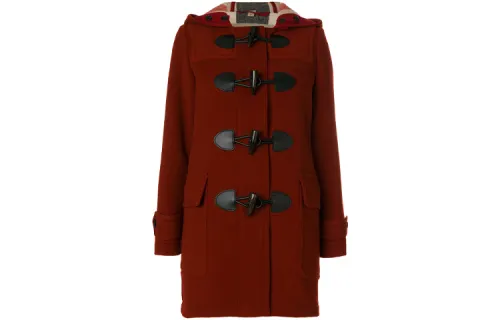 Burberry FW21 Puffer Jacket Women's Multicolor Red