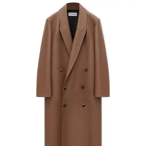 LOEWE Coat Women's Winter Brown