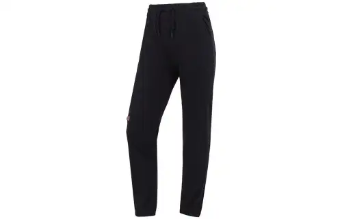 Skechers Knitted Sweatpants Women's Black 0018 Moderate Cuffed Pants