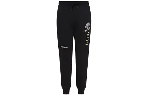 EVISU SS20 Straight Fit Pants Casual Pants Women's Black