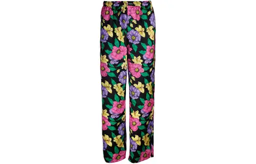Balenciaga Casual Pants Loose Fit Women's Multicolor