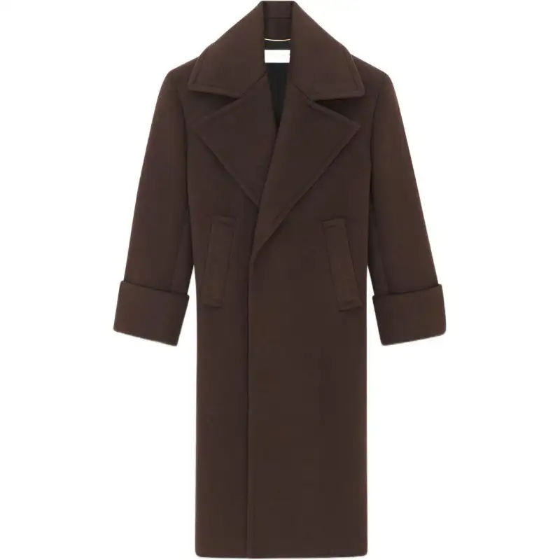 SAINT LAURENT Coats Women's Umber Lapel Moderate