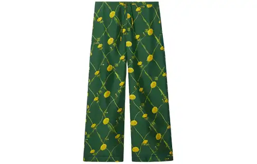 Burberry dandelion-print silk pyjama shirt