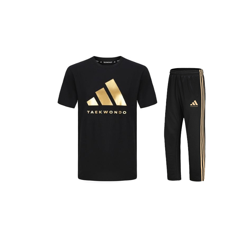 Adidas Taekwondo Casual Sportswear Unisex Black