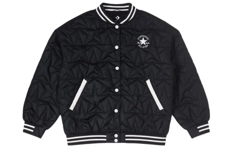 Converse Baseball Jacket Women's Black