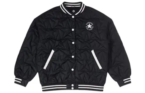Converse Baseball Jacket Women's Black