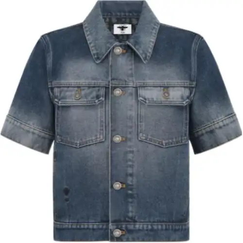 DIOR SS24 Denim Jacket Women's Blue