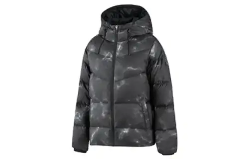 Skechers Down Coats Women's Black Hooded Moderate