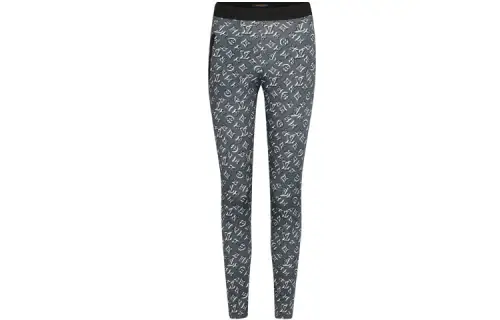 LOUIS VUITTON New Quarterly Products Of LV Casual Pants Women's Navy Blue Moderate Slim Fit Pants