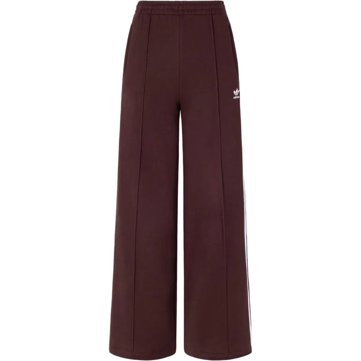 Adidas Originals ADICOLOR WIDE LEG JOGGERS Casual Pants Women's Dark Gray Brown