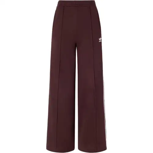 Adidas Originals ADICOLOR WIDE LEG JOGGERS Casual Pants Women's Dark Gray Brown