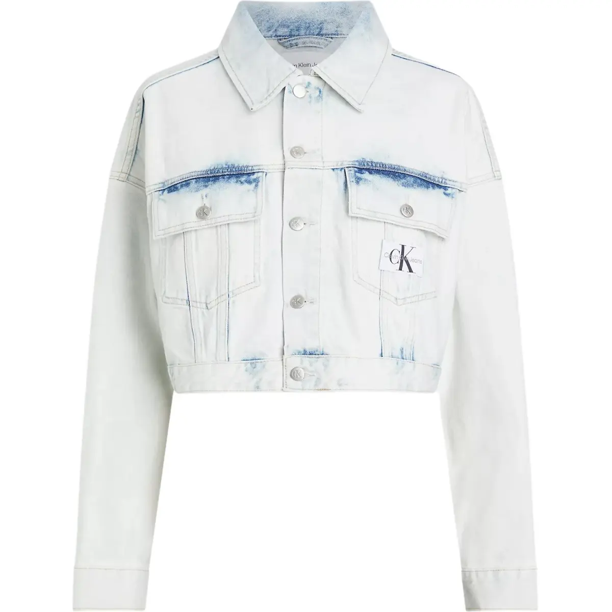 CALVIN KLEIN Denim Jacket Women's Light