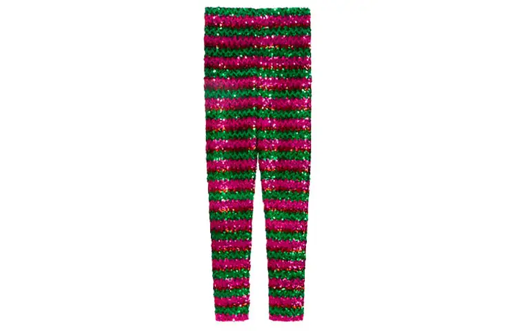 GUCCI Casual Pants Women's Multicolor Moderate Straight Fit Pants