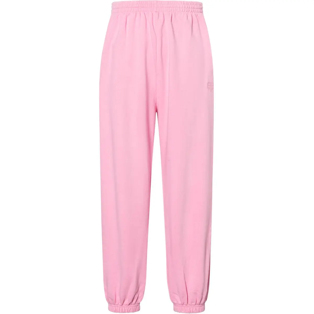Balenciaga FW22 Sports Sweatpants Loose Fit Women's Pink