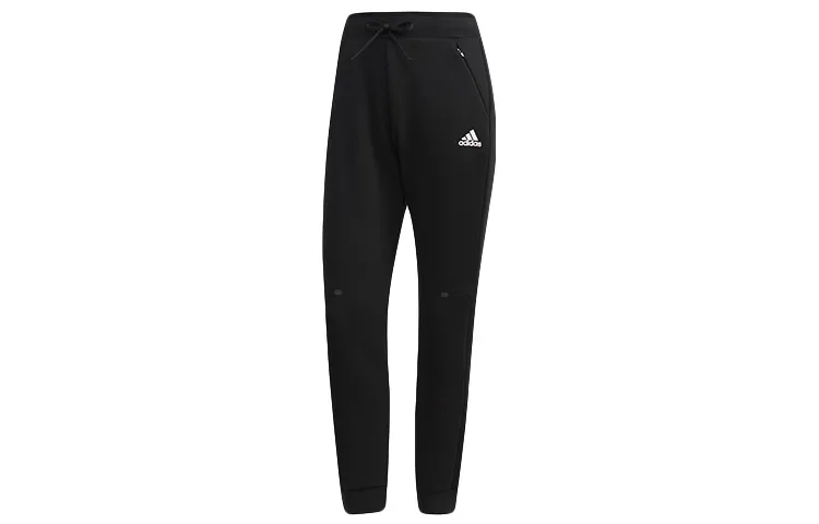 Adidas Knitted Sweatpants Women's Black