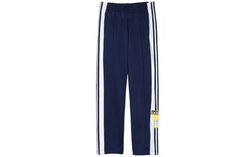 Adidas Originals ADIBREAK Knitted Sweatpants Women's Moderate Wide Leg Pants