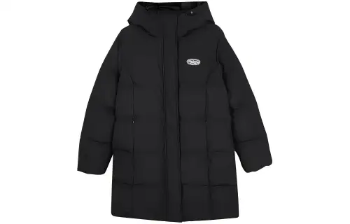 Skechers Puffer Jacket Women's Carbon Black