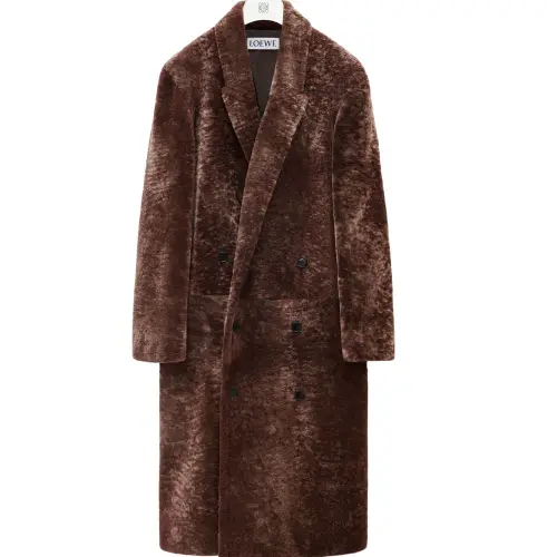 LOEWE Coats Women's Chocolate Moderate