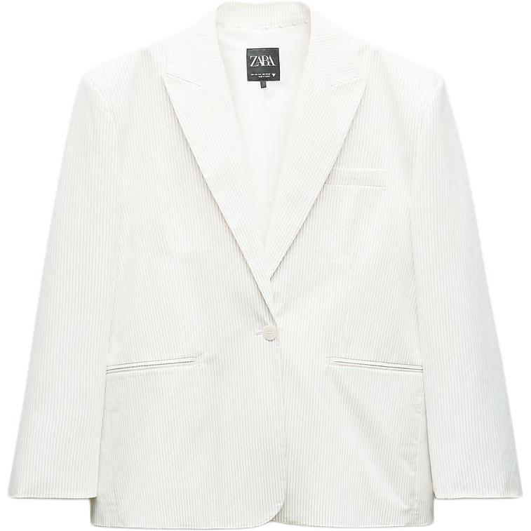 ZARA Business Suit Women's White/Black