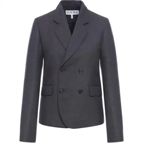 LOEWE SS24 Business Suit Coat Women's Anthracite