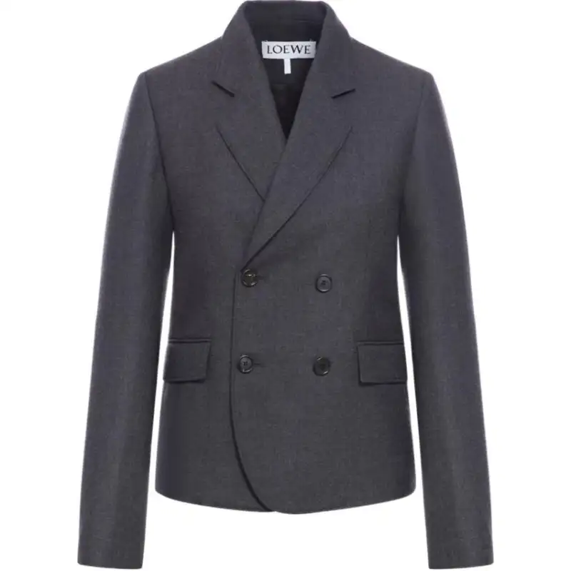 LOEWE SS24 Business Suit Coat Women's Anthracite