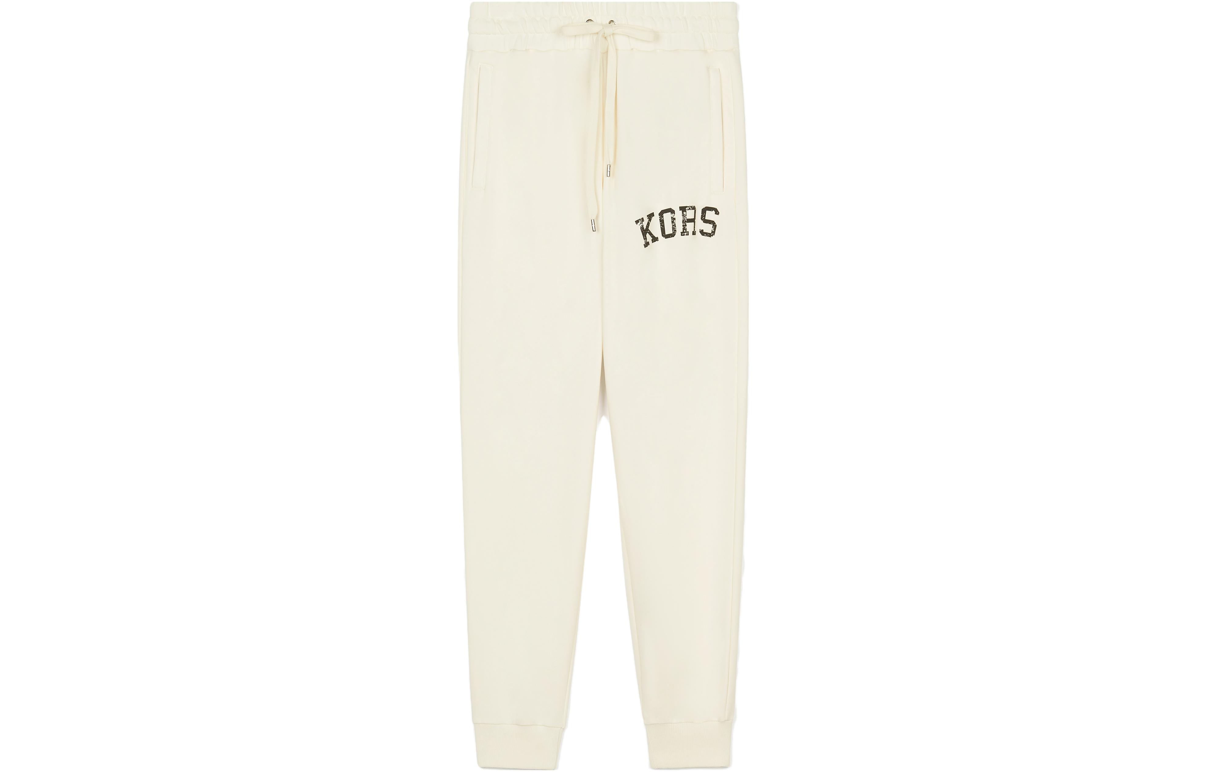 Женские штаны MICHAEL MICHAEL KORS SS23 Logo (белые)
