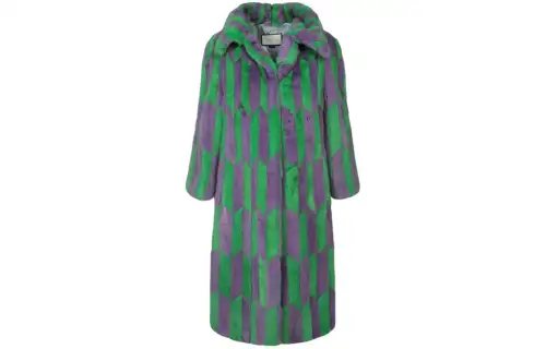 GUCCI Coats Women's Multicolor Lapel Moderate