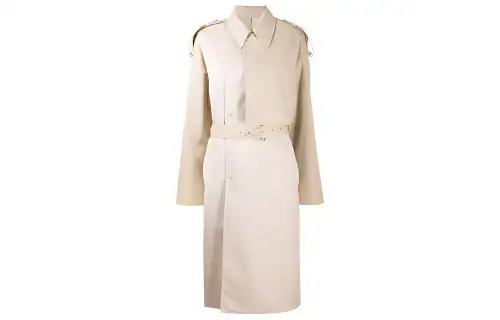 Bottega Veneta Trench Coat Women's Ecru