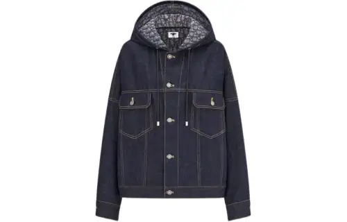 DIOR Dioriviera FW24 Denim Jacket Women's Blue