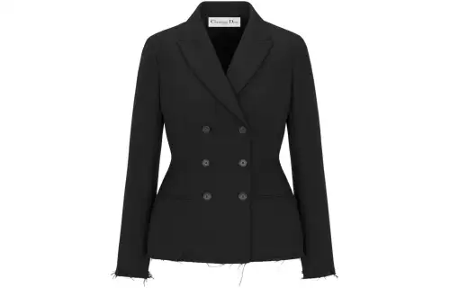 DIOR SS24 Business Suit Coat Women's Black