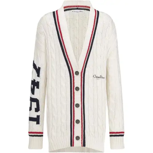 DIOR Vibe Collection SS25 Knitwear Women's White