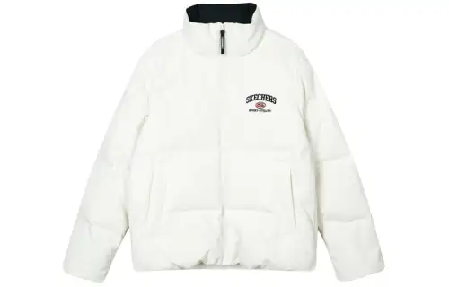 Skechers Colorful Down Jacket Women's Marshmallow White