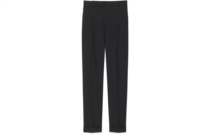 Saint Laurent tapered-leg tailored trousers