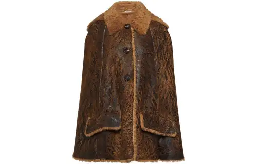 MIU MIU Cloaks Women's Brown